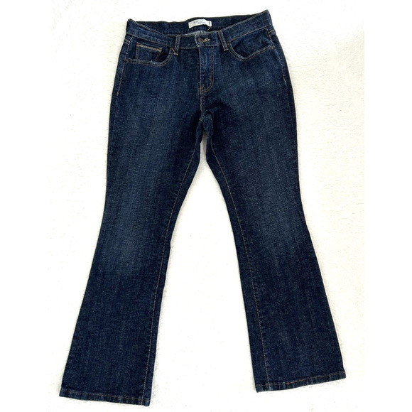 Levis 515 Womens Bootcut Denim Jeans Size 8 Blue Mid Rise Western Boho - Picture 1 of 9